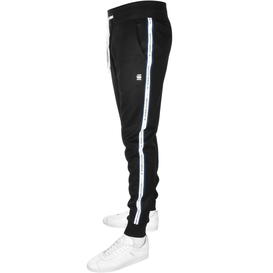 Alternative Image for ProductG Star Raw Slim Fit Logo Jogging Bottoms Black3